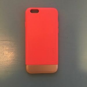 💕 Coral & Gold Slim Slider iPhone 6s Case